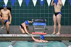 Swimming vs USCGA  Wheaton College Swimming & Diving vs US Coast Guard Academy. - Photo By: KEITH NORDSTROM : Wheaton, Swimming, Diving